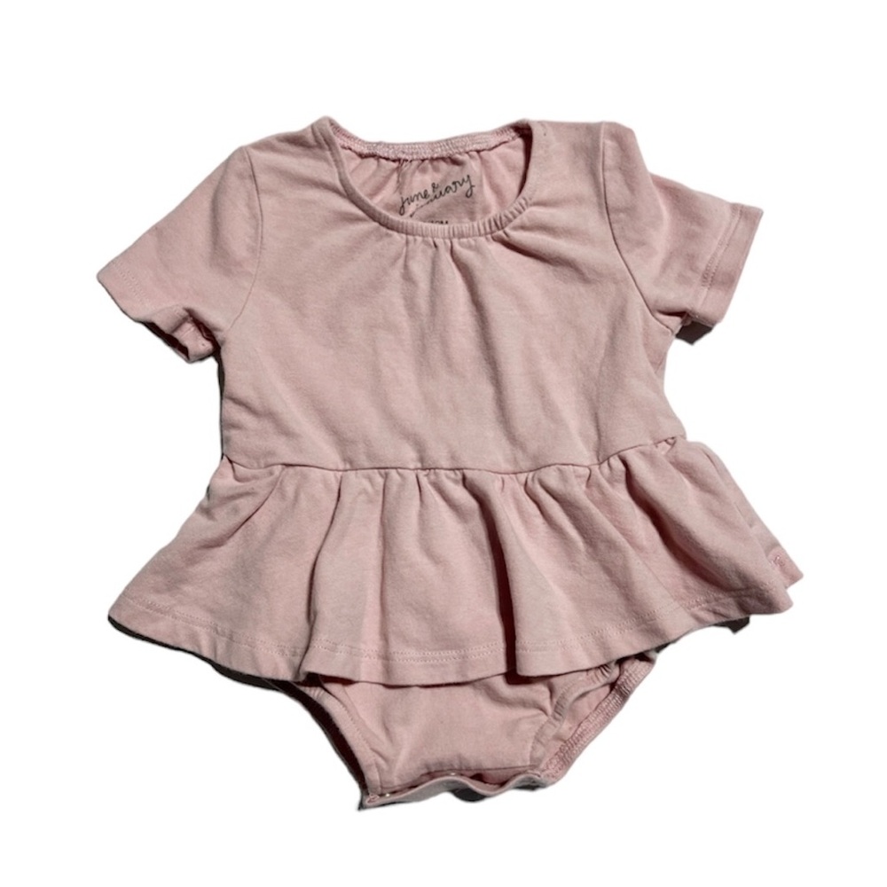 June & January Blush Skirted Leo 6/12 months
